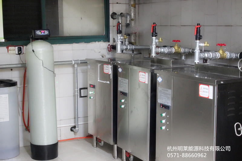 我司明萊能源進行免檢燃氣蒸汽組安裝圖片